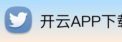 开云APP下载 logo